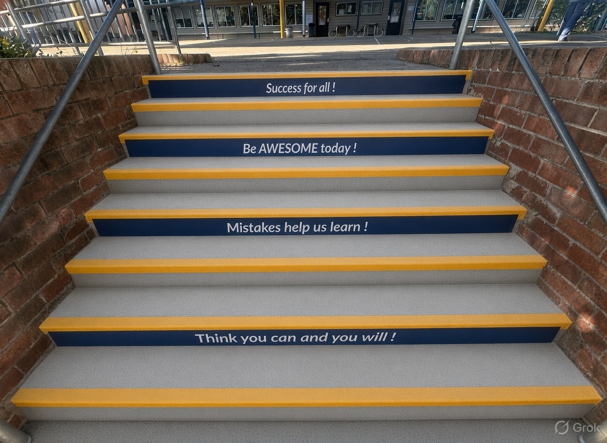 Epping Heights PS, Concrete Stairs Remediation